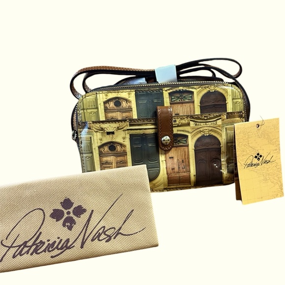 NEW WITH TAGS Patricia Nash Crossbody Doorways to Italy l “Alessa” - Picture 11 of 12